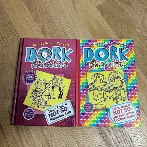 Dork Diaries Hardcover Book Bundle 1 & 12 Tales From a Not So Fabulous Life - Picture 2 of 4
